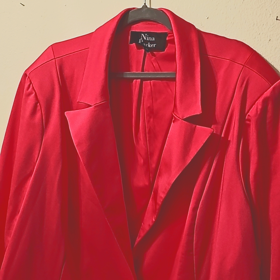Designer Woman Fushia Blazer Nina Parker Designer